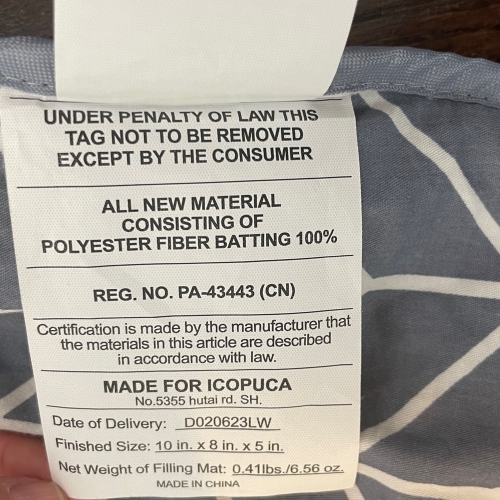 IcoPuca Grey Baby Shopping Cart Seat Cover - Picture 2 of 8